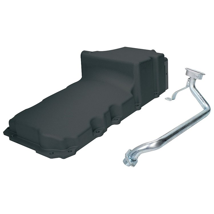 ALL26241 LS Oil Pan Cast Alum Black