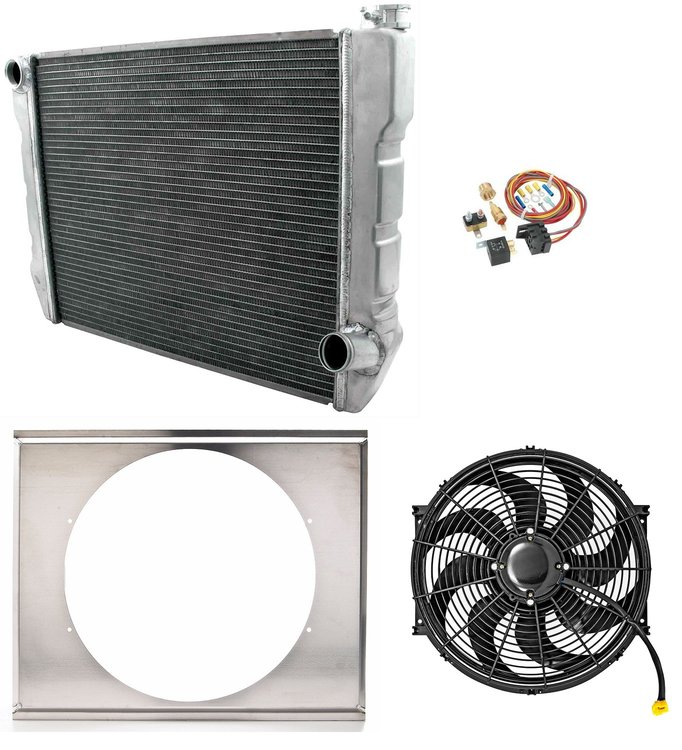 ALL30047 Triple Pass Aluminum Radiator Kit [28 in. x 19 in. x 2 1/4 in.]