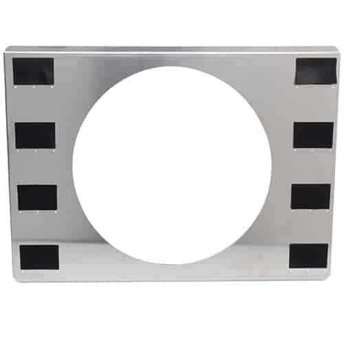 Aluminum Fan Shroud Radiator: 16 in.