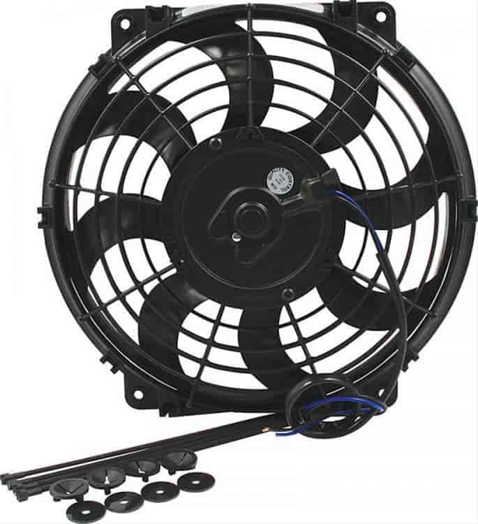 Curved Blade Electric Fan 14-3/4" Diameter