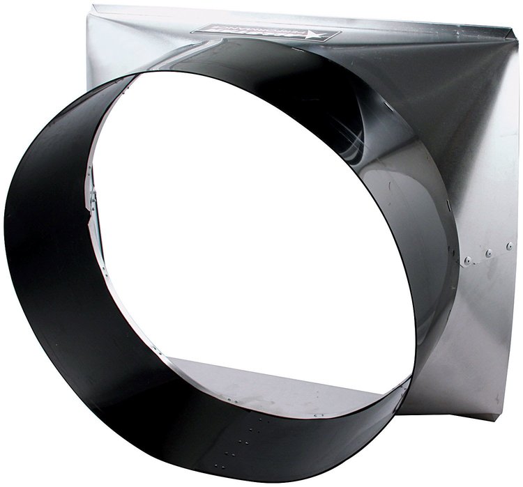 Aluminum Fan Shroud Radiator: 28"