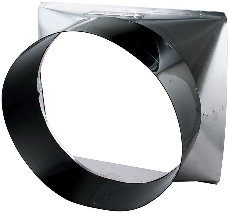 Aluminum Fan Shroud Radiator: 28"