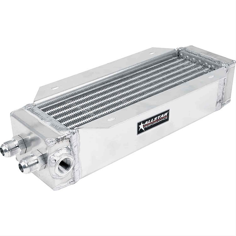 Deck Mount Oil Cooler 15" L x 4" W x 3-1/3" H