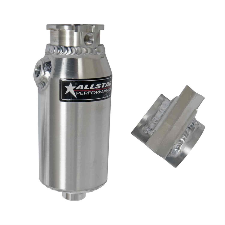 Aluminum Overflow Tank With Filler Neck