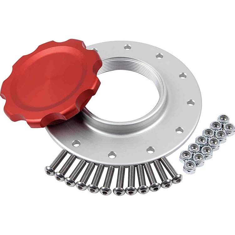Fuel Cell Cap and Bung Kit JAZ/RCI Style - Red