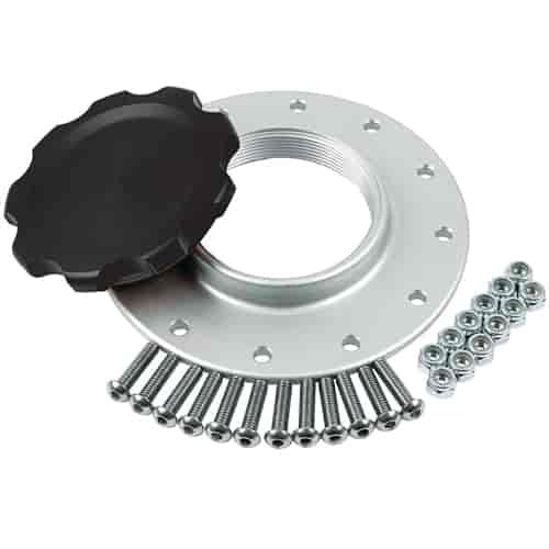 Fuel Cell Cap and Bung Kit JAZ Style - Black