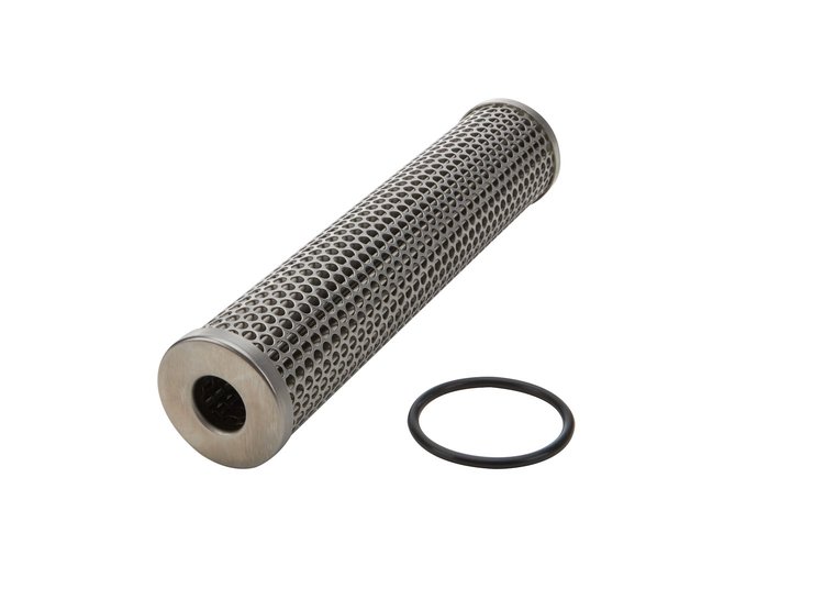 63 Micron Stainless Fuel Filter Element For 8" Long Filters