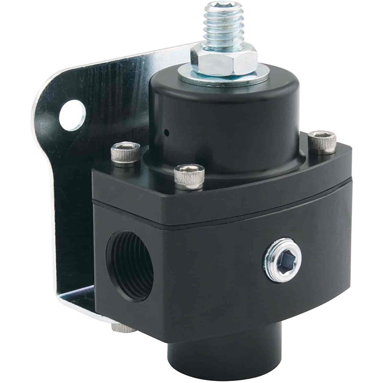 Aluminum Fuel Pressure Regulator Single 3/8" NPT Inlet