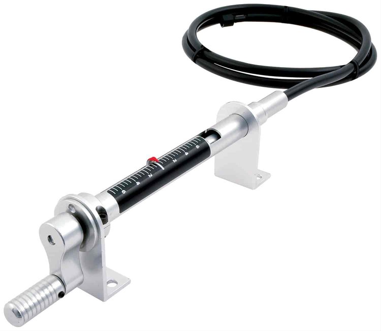 Brake Bias Adjuster With Crank Handle Reference Pointers