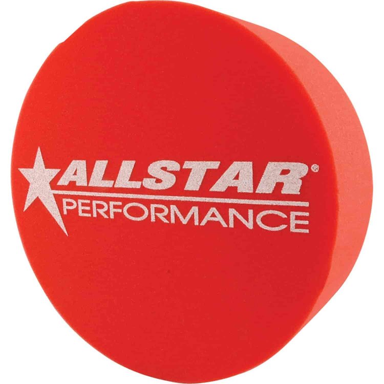 5" Foam Mud Plug Red