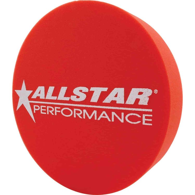 3" Foam Mud Plug Red