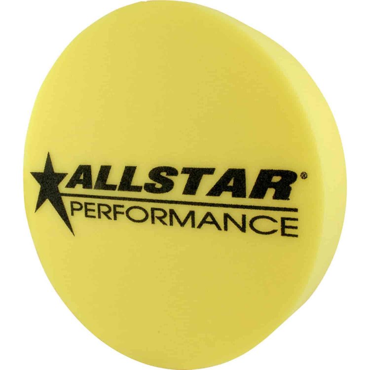 3" Foam Mud Plug Yellow