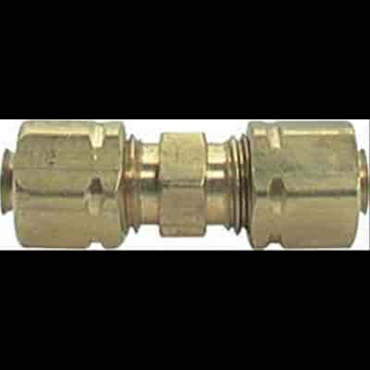 Male Union Fitting 3/16" Male With Ends