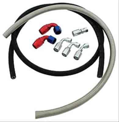 Power Steering Hose Kit For Stock Type Gear Box<li>Front Mount