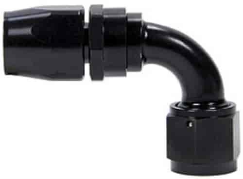 Power Steering Hose End Aluminum 90 Degree