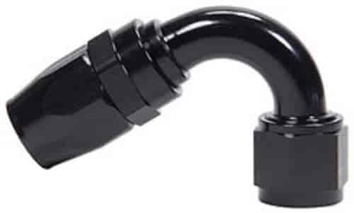 Power Steering Hose End Aluminum 120 Degree