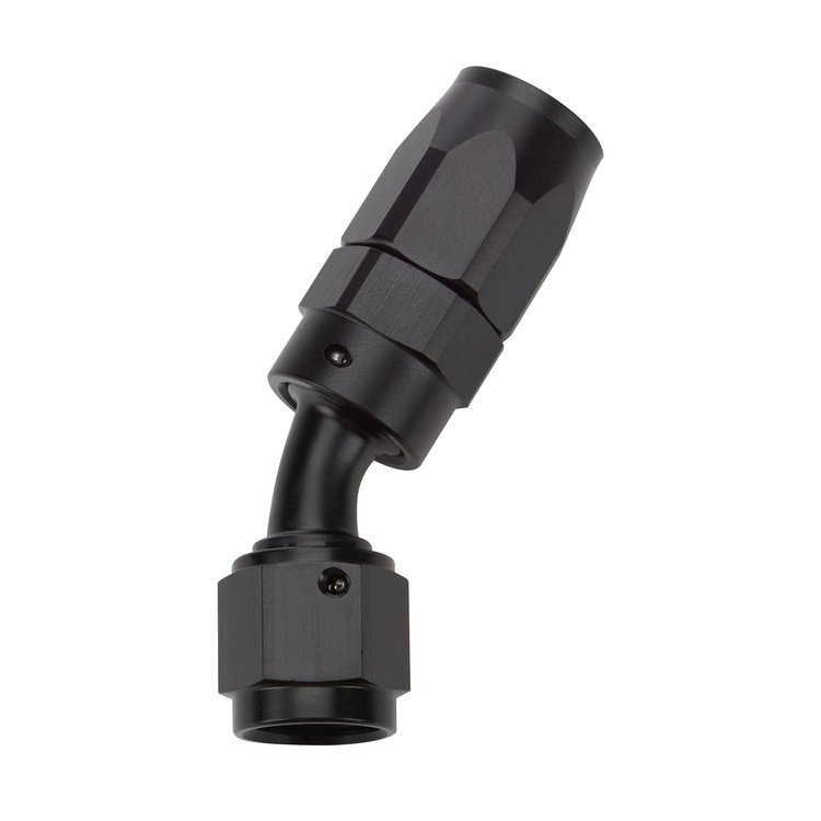 ALL49323 Reusable Hose End Black 30 Deg Elbow -8