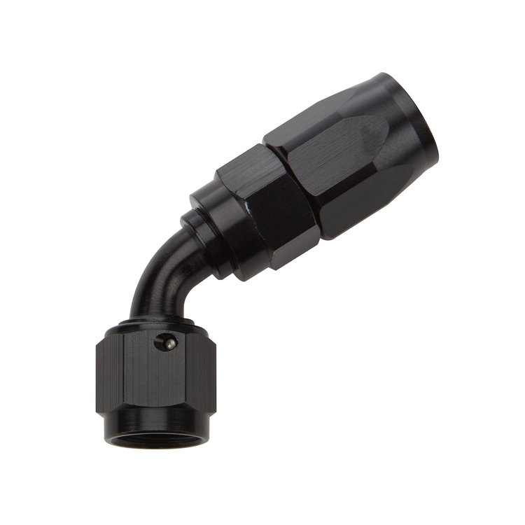 ALL49344 Reusable Hose End Black 60 Deg Elbow -10