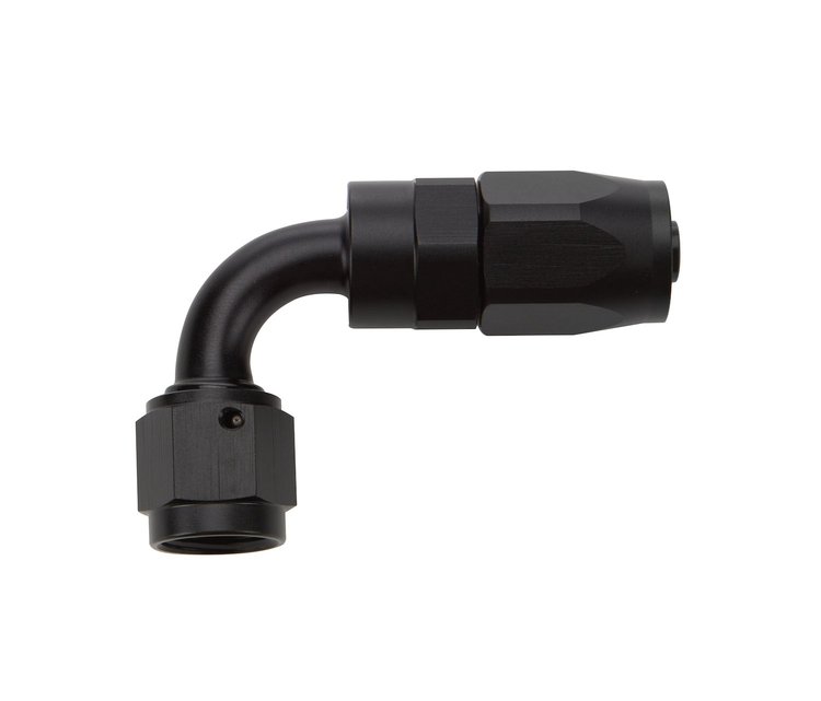 ALL49352 Reusable Hose End Black 90 Deg Elbow -6