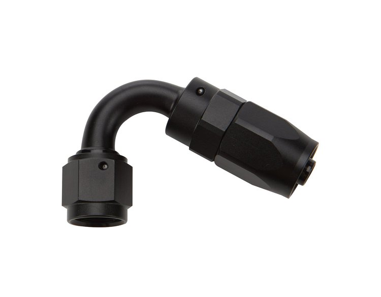 ALL49362 Reusable Hose End Black 120 Deg Elbow -6