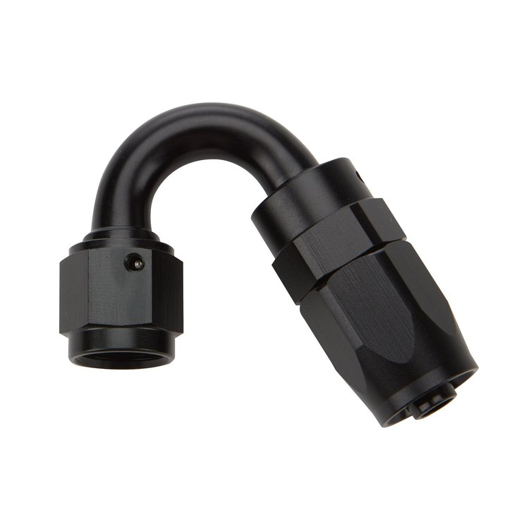 ALL49373 Reusable Hose End Black 150 Deg Elbow -8