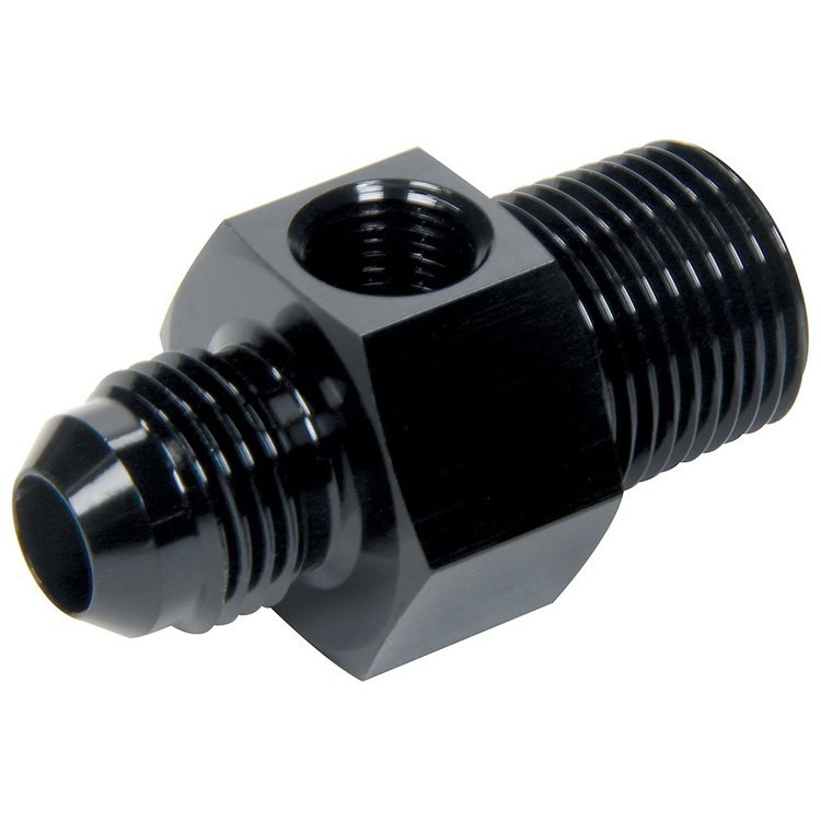 ALL49763 Gauge Adapter 3/8 in. NPT x -6 Male x 1/8 in. NPT