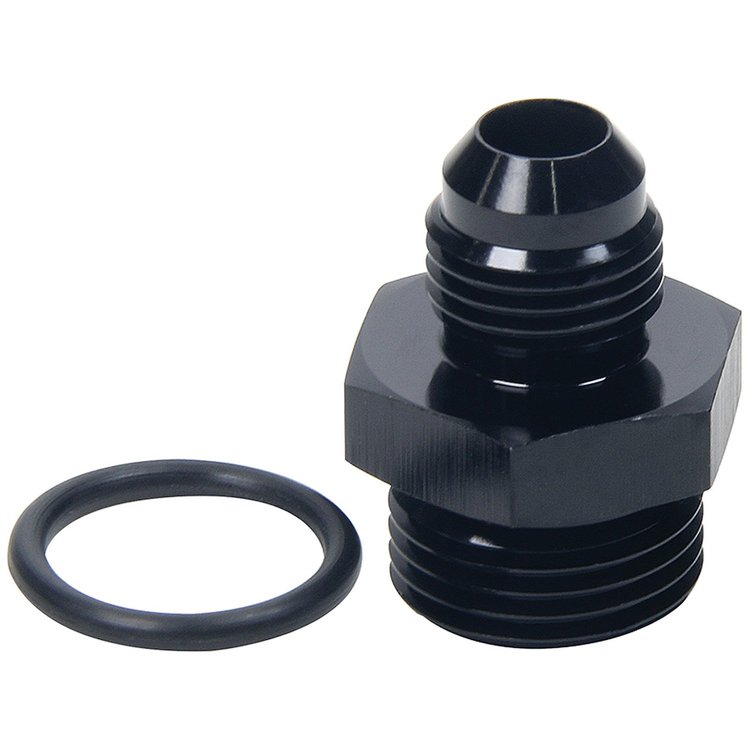 ALL49832 AN Flare To ORB Adapter 9/16-18 (-6) to -4