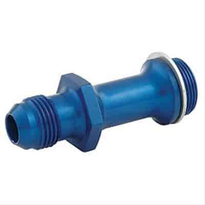 Aluminum Carburetor Long Adapter Fitting Male -8 AN to 7/8 in.-20