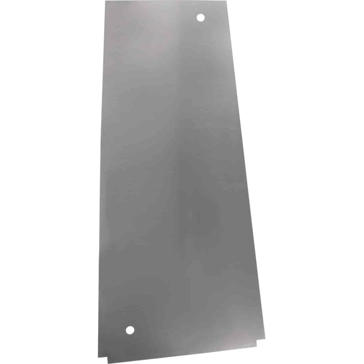 Aluminum Interior Floor Panel 23" at Widest Point x 48" Long x .100" Thick