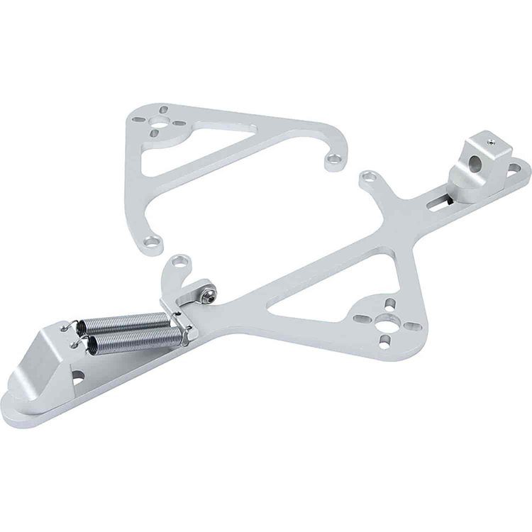 Throttle Bracket With Nitrous Mount 4500 Carb