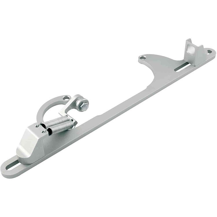 Throttle Bkt. With Spring Edelbrock/GM Silver