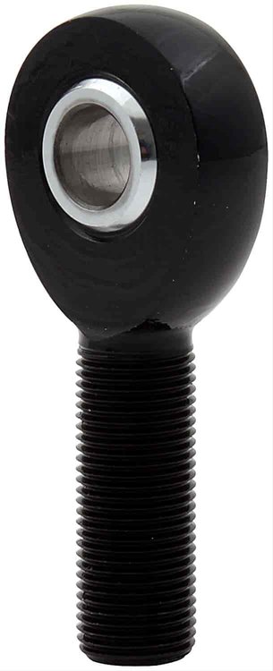 Black Aluminum Rod End Bore x Thread: 1/2" x 1/2"-20