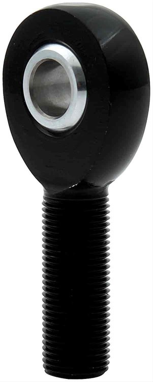 Black Aluminum Rod End Bore x Thread: 1/2" x 1/2"-20