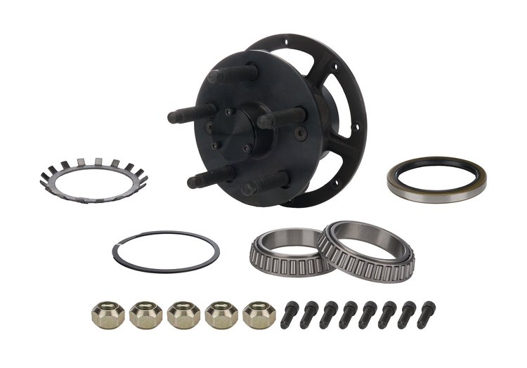 ALL68807 5x4.75 Rear Hub Kit Steel 2.5