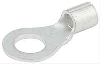 1/4" Hole Ring Terminals Non-Insulated