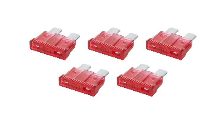 ALL76365 ATC/ATO Fuse 10 Amp 5 Pack