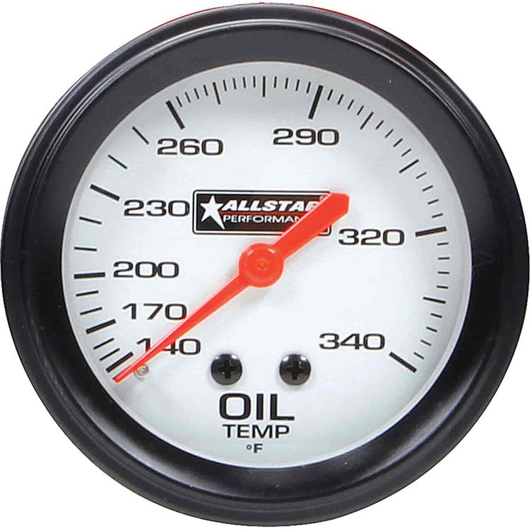 Allstar Oil Temp Gauge 140-340 Degrees