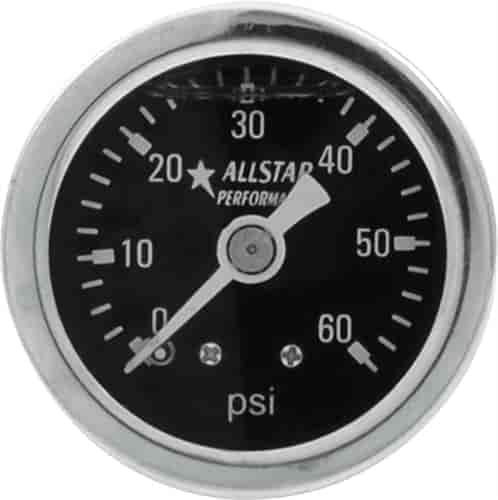1.5 in Gauge 0-60 PSI Liq