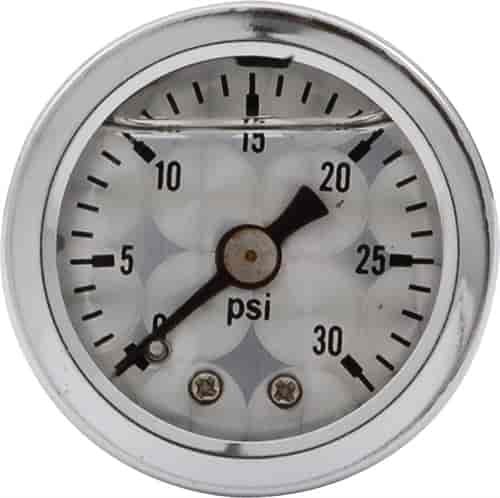 1.5 in Gauge 0-30 PSI Tur