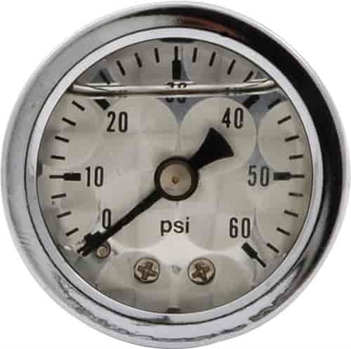 1.5 in Gauge 0-60 PSI Tur