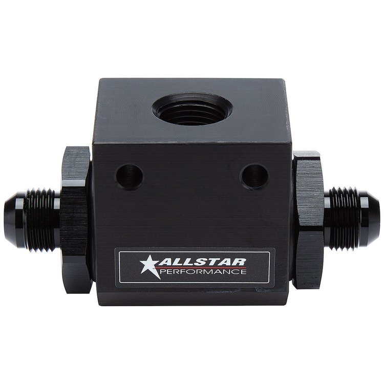 ALL90039 In-Line Oil Temp Tee 8AN
