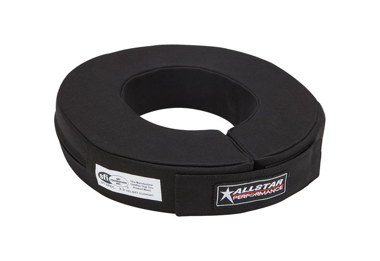 ALL921014 Helmet Support SFI Black Large 17 in.