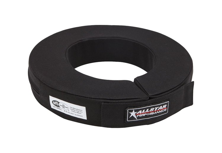 ALL921015 Helmet Support SFI Black X-Large 19 in.