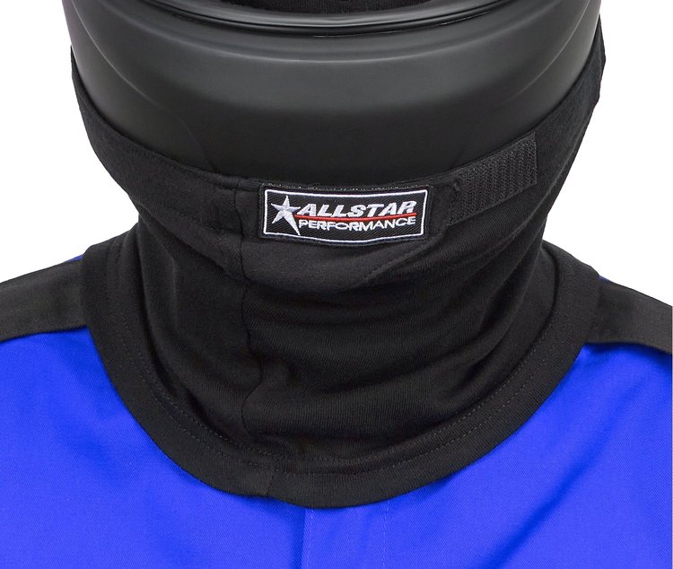 ALL929010 Helmet Skirt Non-SFI Single Layer Black