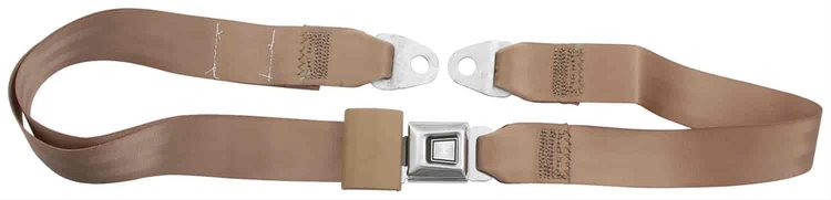 Seat Belt 2-Point Tan