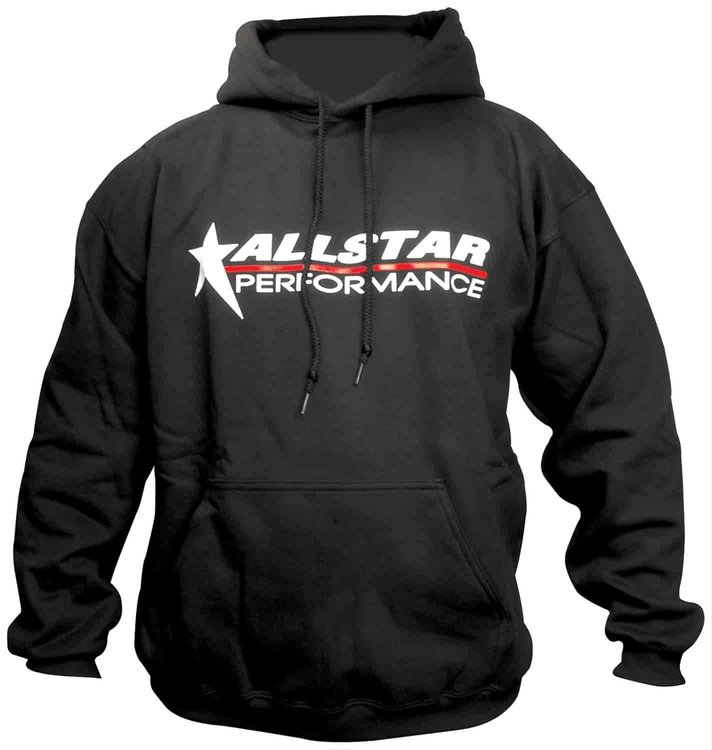Allstar Performance Apparel Black Hooded Sweatshirt X-Large