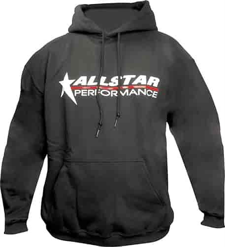 Allstar Performance Apparel Black Hooded Sweatshirt XXX-Large
