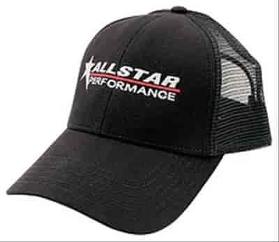 Allstar Hat Black With Mesh Back