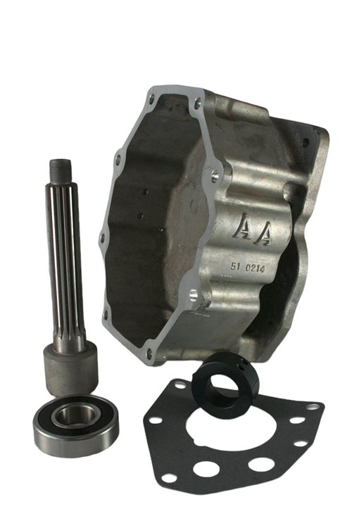 Transmission to Transfer Case Adapter for GM NV4500 to Toyota Land Cruiser 16-Spline