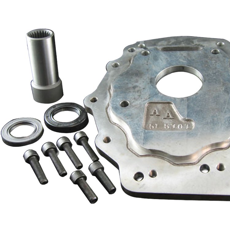 Transmission to Transfer Case Adapter for Toyota 4WD Chain Drive Transfer Case to Gear Driven Transfer Case